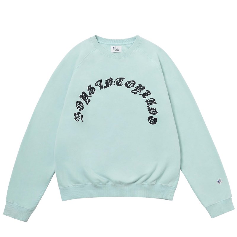 GRAPHIC RAGLAN SWEAT - 【MODERATE GENERALLY-モデレイトジェネラリー ...