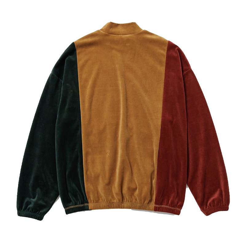 VELOUR MOCKNECK ”RASTA”-