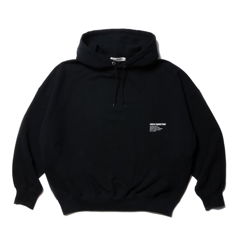 Open End Yarn Plain Sweat Hoodie - 【MODERATE GENERALLY-モデレイト ...