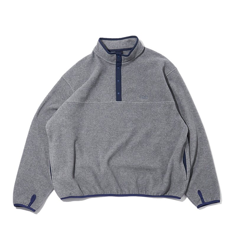 Fleece Snap Pullover - 【MODERATE GENERALLY-モデレイトジェネラリー】【SUNVELOCITY-サンヴェロシティ-】正規代理店(BEDWIN.COOTIE.COREFIGHTER.DELUXE.SASQUATCH  fabrix.RATS)