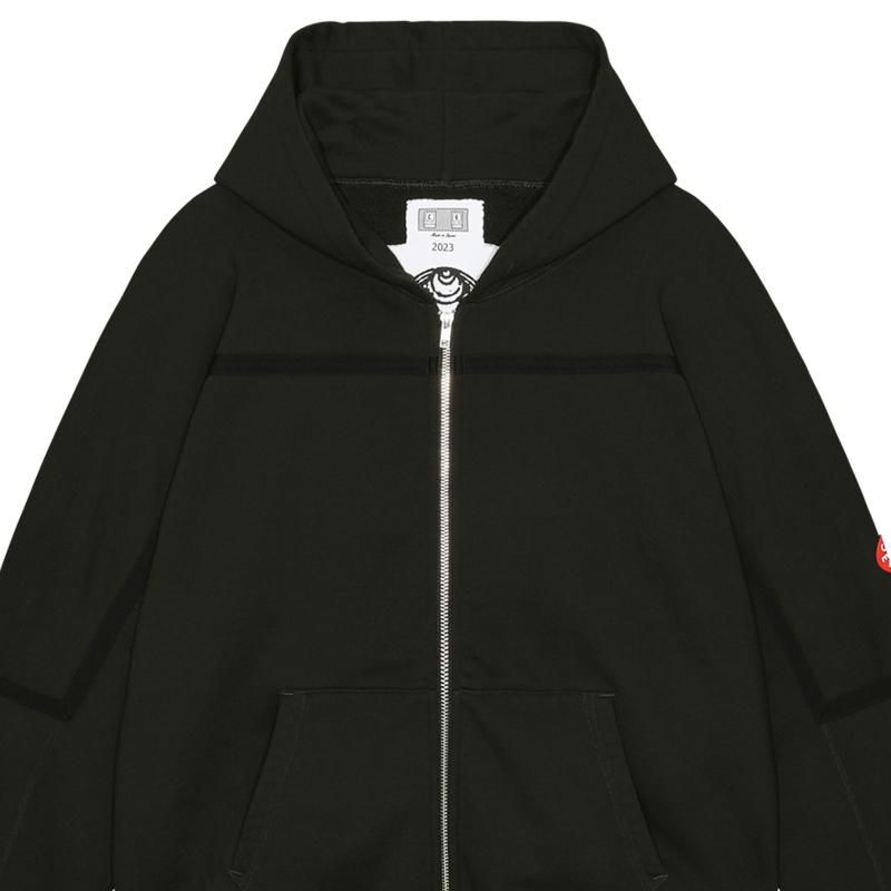 TAPED CUT ZIP HEAVY HOODY - 【MODERATE GENERALLY-モデレイトジェネ ...