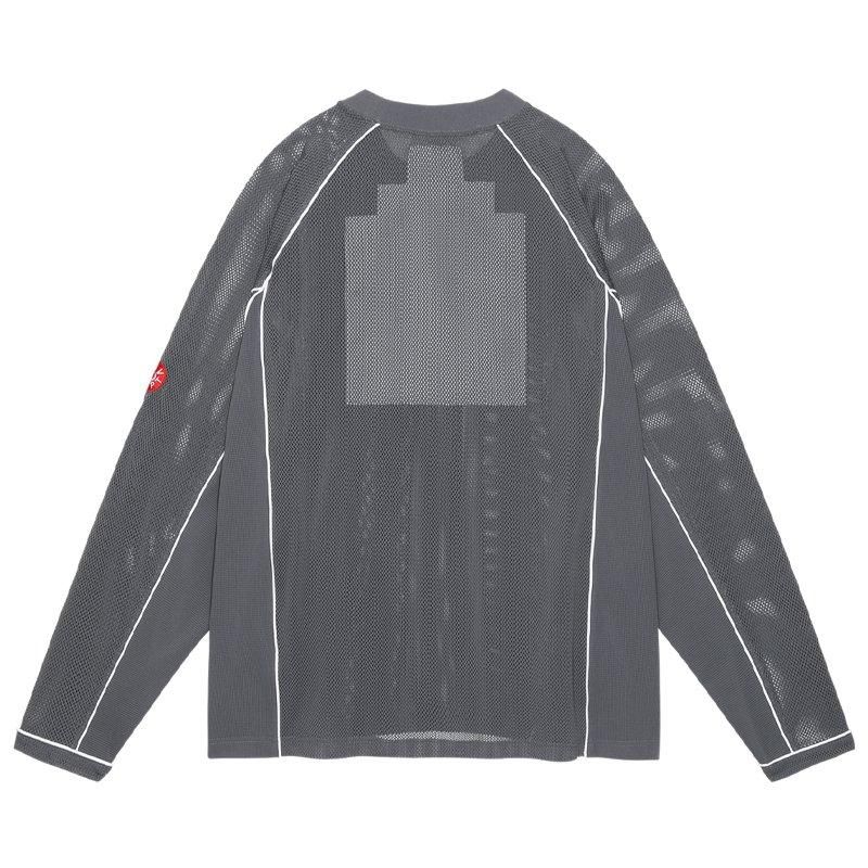 MESH RAGLAN COLOUR LONG SLEEVE T - 【MODERATE GENERALLY