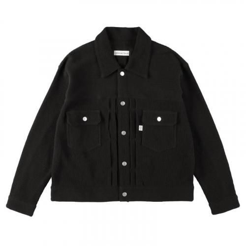 Cosmos Texas ワッフルジャケット　ネイビー XL Cosmos Texas ワッフルジャケット ネイビー XL