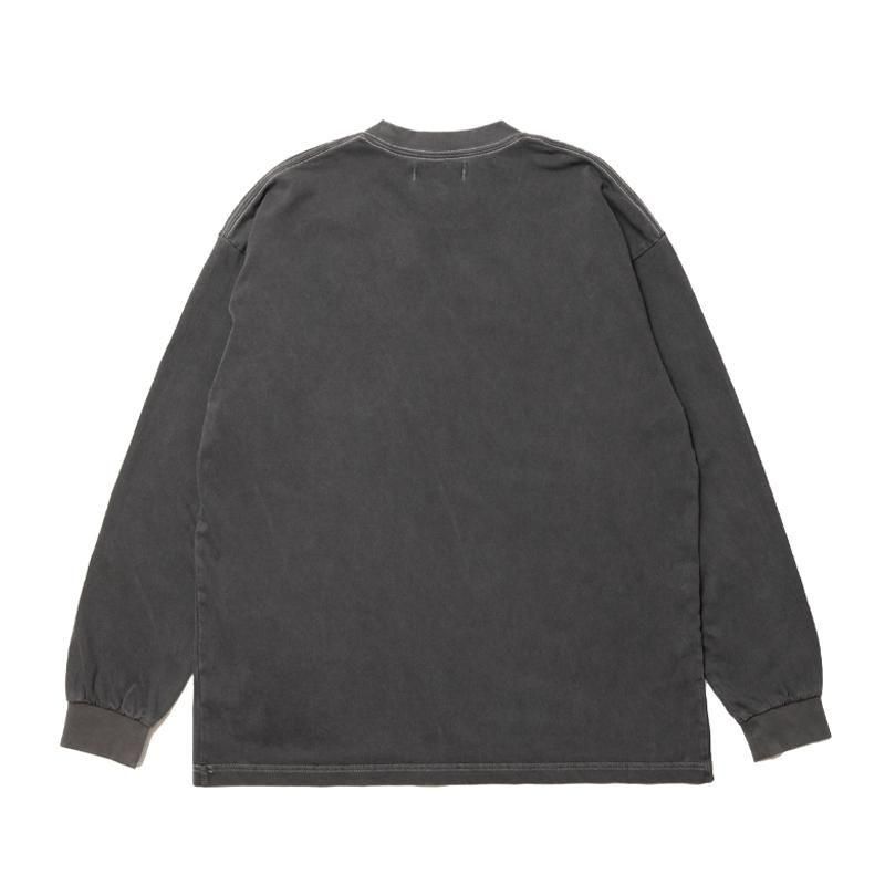 R9 PIGMENT LS TEE - 【MODERATE GENERALLY-モデレイトジェネ