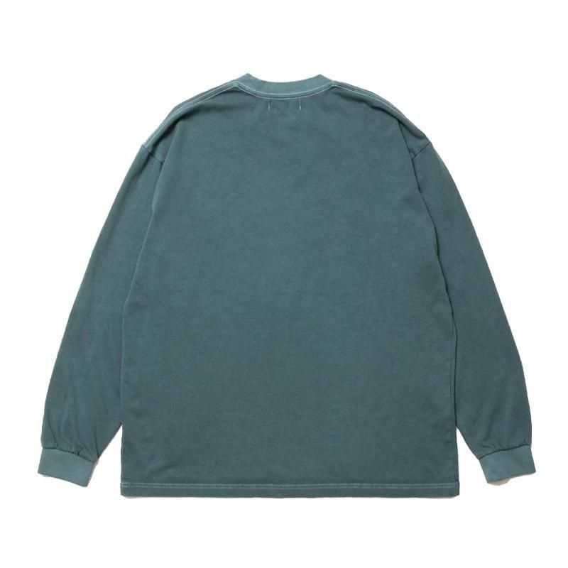 R9 PIGMENT LS TEE - 【MODERATE GENERALLY-モデレイトジェネ