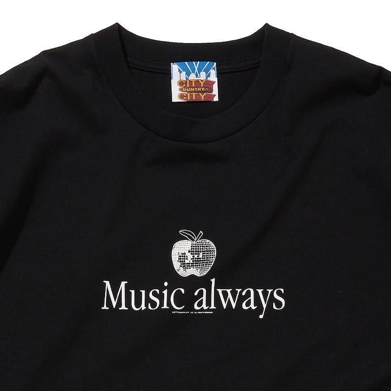 COTTONS/ST-SHIRT_Musicalways - 【MODERATE GENERALLY