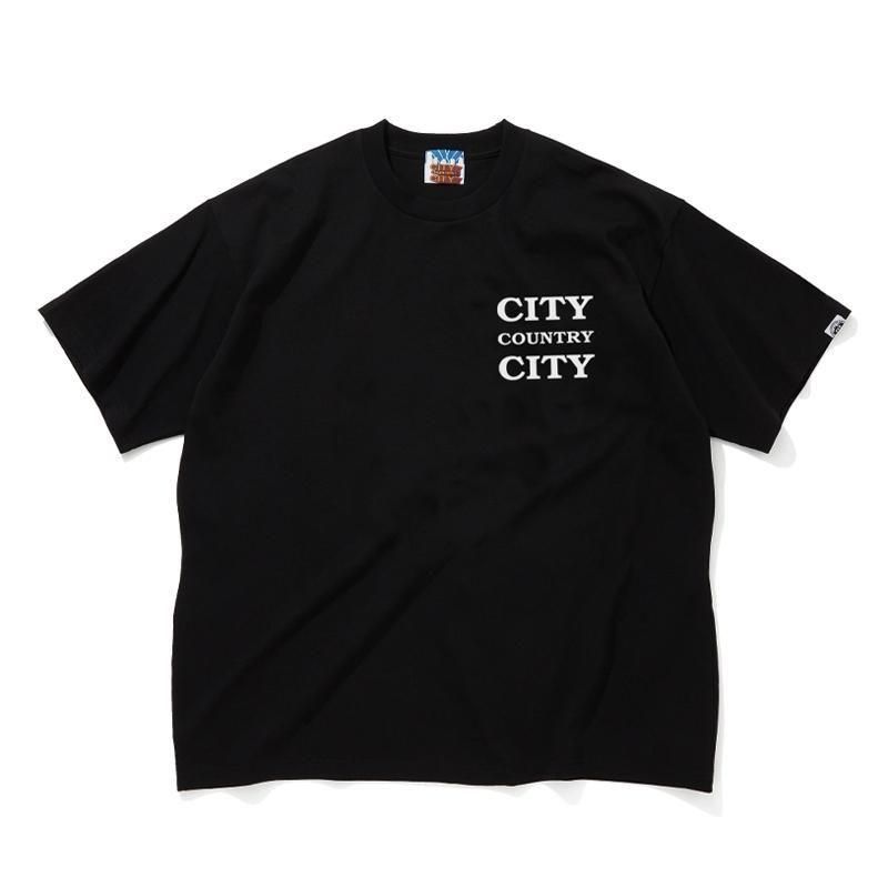 COTTONT-SHIRT_CITYCOUNTRYCITY - 【MODERATE GENERALLY