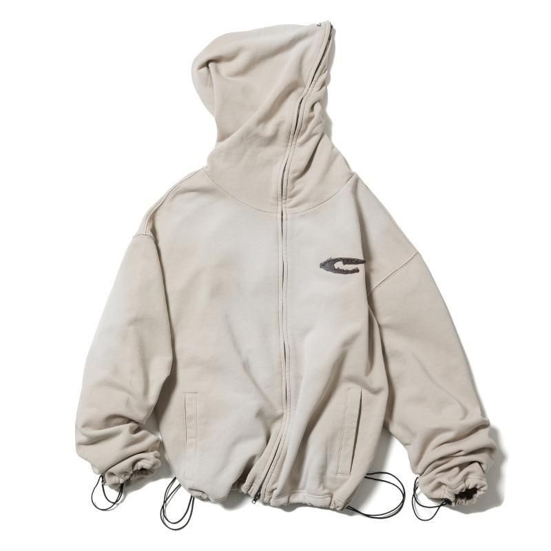 CPG LOGO FADE ZIP HOODIE - 【MODERATE GENERALLY-モデレイトジェネ