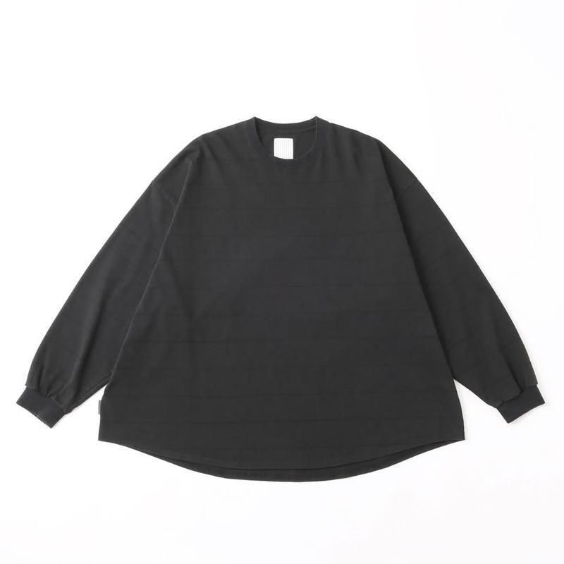 【黒】YGMxSFC SUPER BIG LS SIDE STRIPE TEE SIDE STRIPE SUPER BIG LS TEE(DISCHARGED) - 【MODERATE