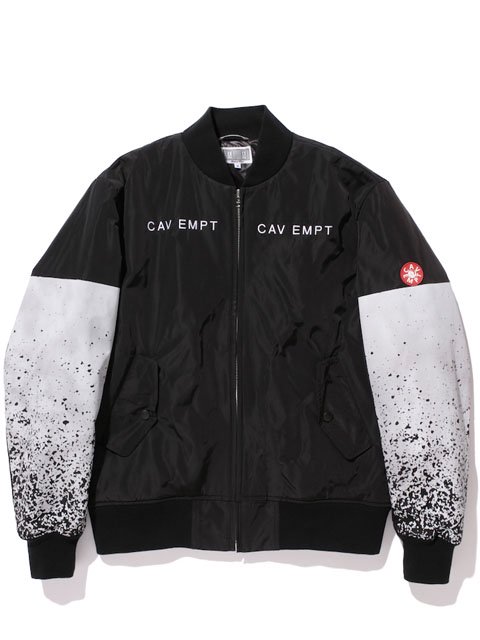 SPECKLE BOMBER JACKET - 【MODERATE GENERALLY-モデレイトジェネ