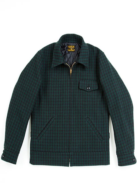 Wool Check Field Sport Jacket - 【MODERATE GENERALLY-モデレイト