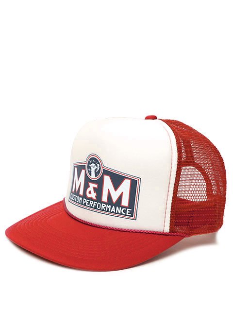 PRINT MESH CAP(M&M CUSTOM PERFORMANCE) - 【MODERATE GENERALLY