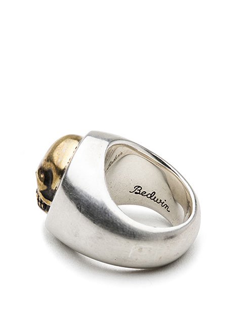 新品 BEDWIN スカルリング SKULL RING 