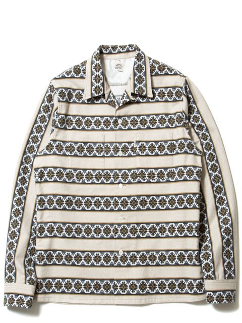 Geometric Printed Flannel L/S Work Shirt - 【MODERATE GENERALLY ...