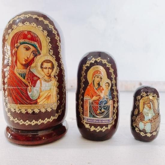 ロシア正教イコン the Mother of God アンティーク
