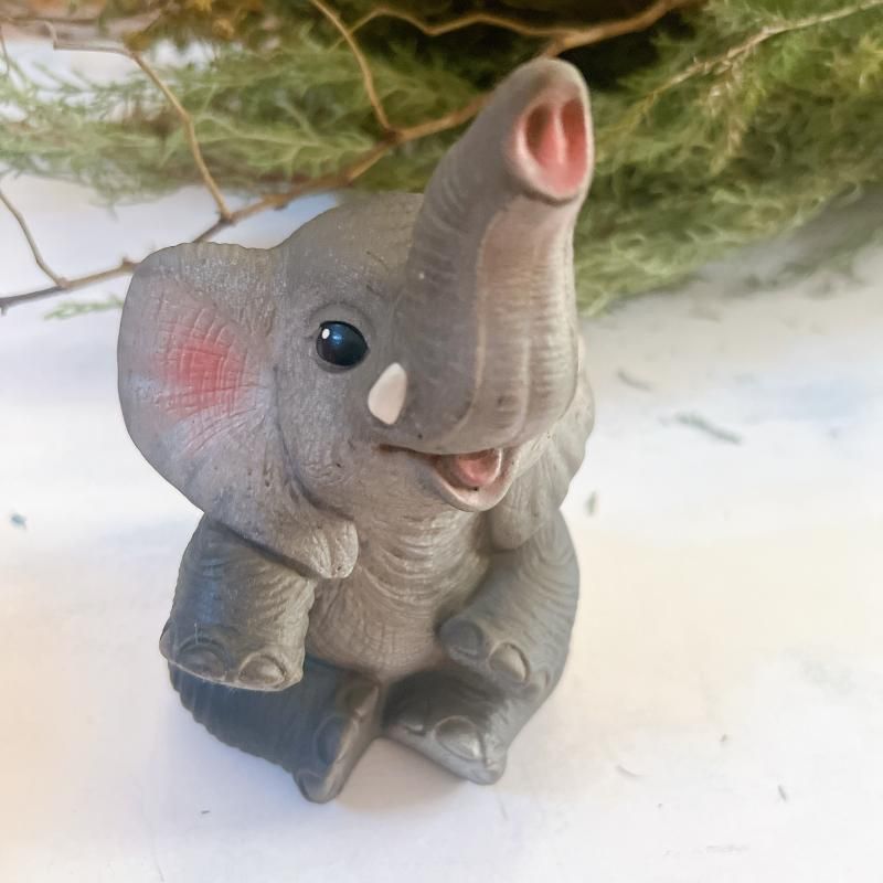 ゾウ ババール 昭和レトロ 人形 フィギュア PLASTOY