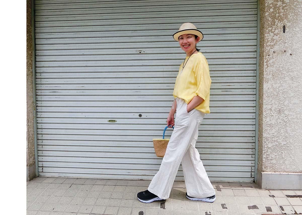 パターンパンツ PRDX PARADOX TOKYO - ZIP WULTIWAY CHECK PANTS ( YELLOW