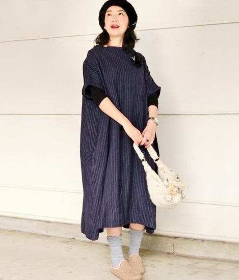 ワンピース The Garment SS25 (18148 001) フラッグワンピース-ジャンバースカート・ワンピース