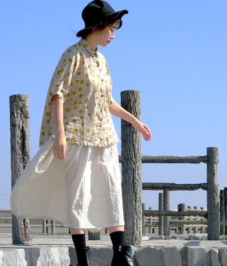 型紙　kadiamos 型紙 ダブルブザムシャツ double buzzam shirt | 型紙屋Doisawa