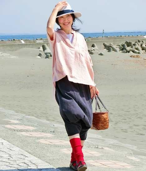 ワイドスキッパーブラウス－修正パターン -修正パターン・ダウンロード