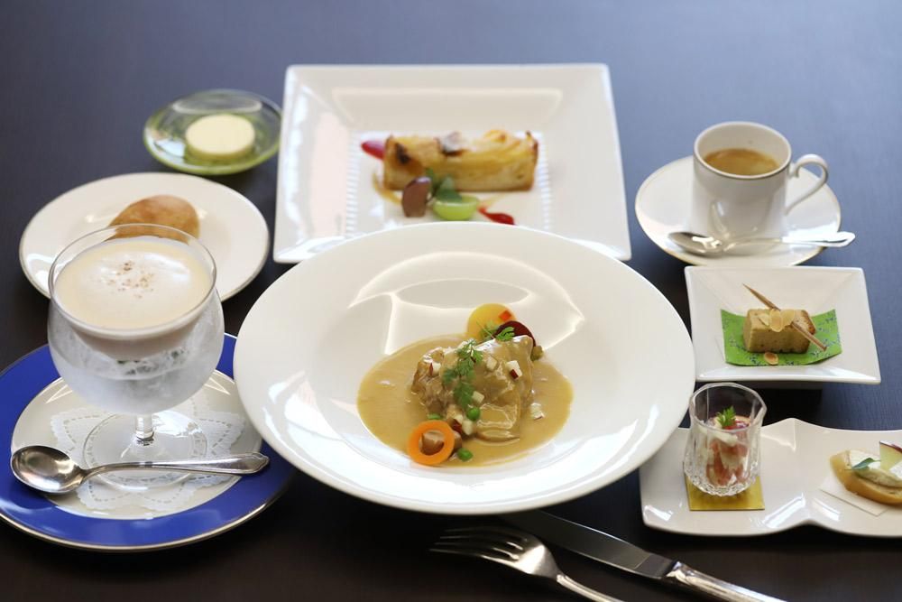 レストラン山崎 りんごランチ