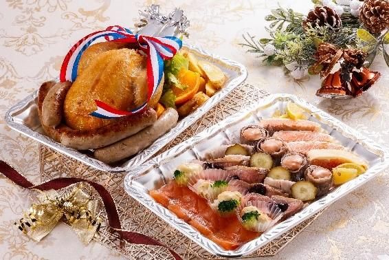 クリスマス オードブル ローストチキンセット