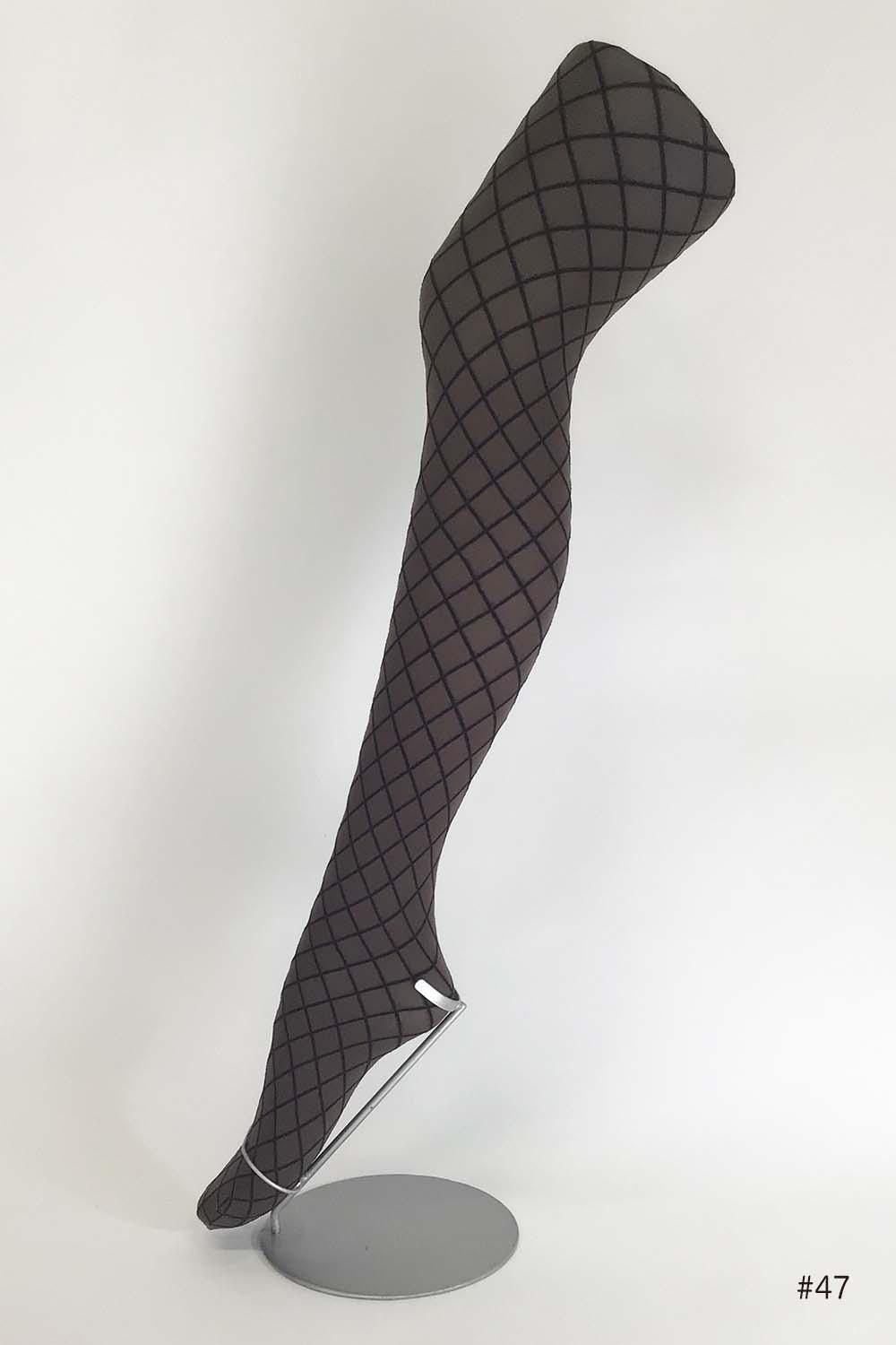 絶対的な信頼 undemi plus deux 網柄タイツ Un 1/2 - Tights Pattern Fishnet 服&ファッション小物