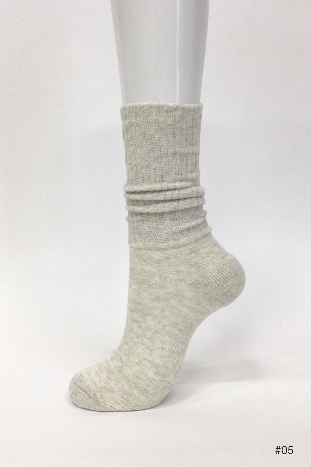 deux plus undemi ダブルフェイス ソックスDouble Face Socks - 1/2 Un