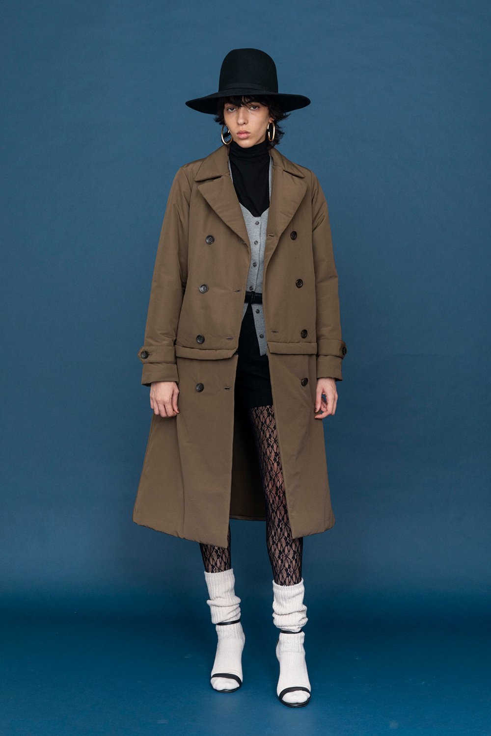 MIHOKO SAITO ワタ入り 2Way コート2Way Coat - 1/2 Un-Demi ONLINE SHOP