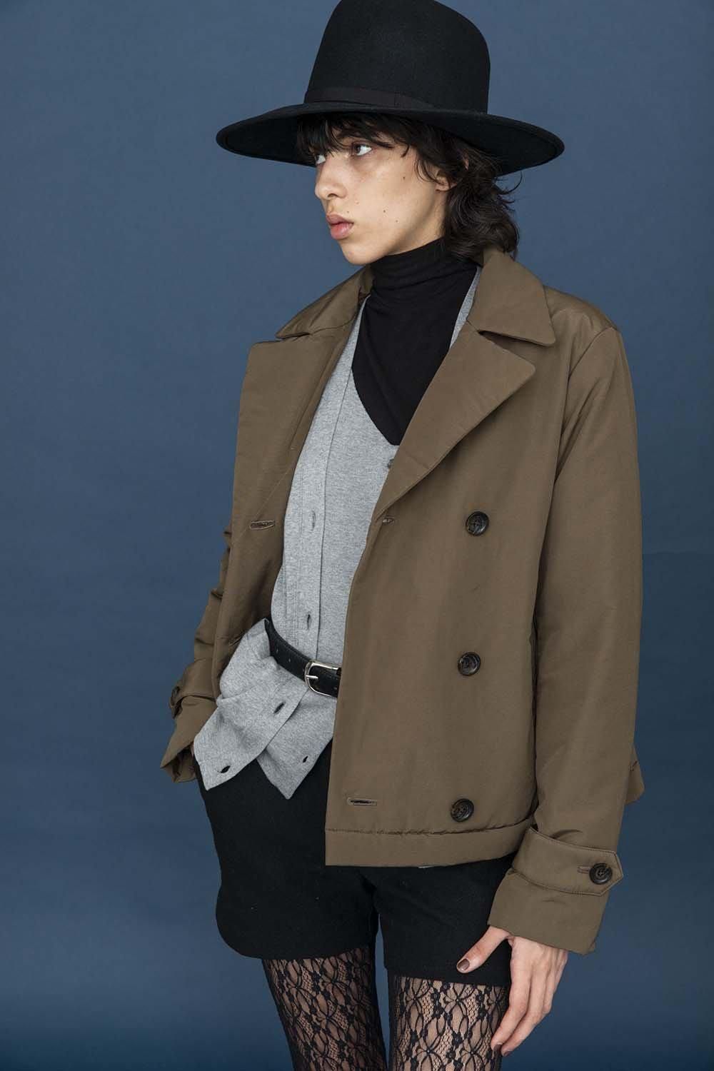 MIHOKO SAITO ワタ入り 2Way コート2Way Coat - 1/2 Un-Demi MIHOKO SAITO ワタ入り 2Way コート2Way Coat - 1/2 Un-Demi