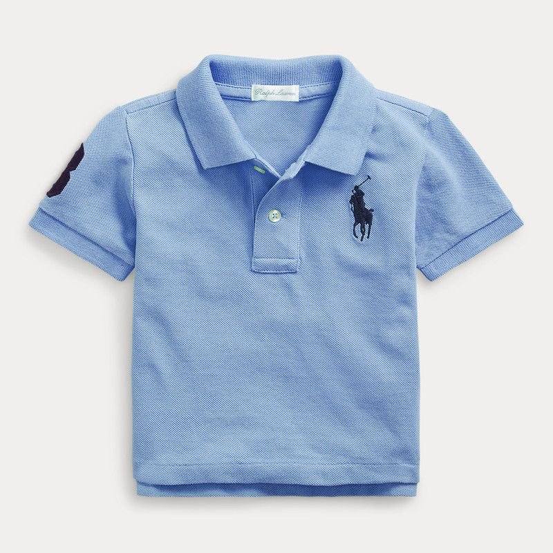 66%OFF!】 ポロラルフローレン POLO 半袖シャツ 子供服 ブルー