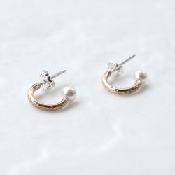 Back Pearl Mini Earrings