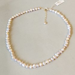 Pink Tone Pearl Necklace