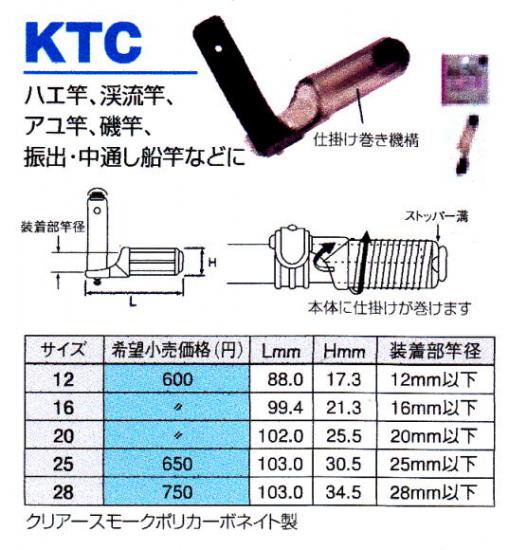 TKCトップカバー - 池田屋釣具店