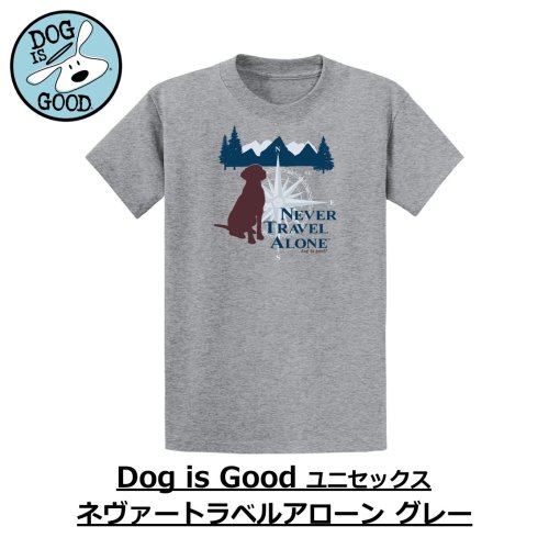 <img class='new_mark_img1' src='https://img.shop-pro.jp/img/new/icons14.gif' style='border:none;display:inline;margin:0px;padding:0px;width:auto;' />Dog is Good Tシャツ ネヴァー トラベル アローン 

