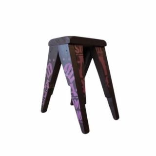m&m furniture 角スツール(小) -全塗装-