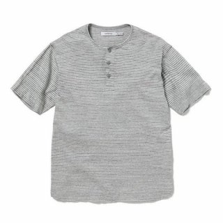 <img class='new_mark_img1' src='https://img.shop-pro.jp/img/new/icons23.gif' style='border:none;display:inline;margin:0px;padding:0px;width:auto;' />nonnative DWELLER HENLY NECK S/S TEE COTTON JERSEY BORDER