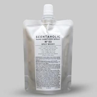 SCENTAHOLIC HAND SANITIZER SPRAY No.03 / SPICY WOODY -REFILL- 