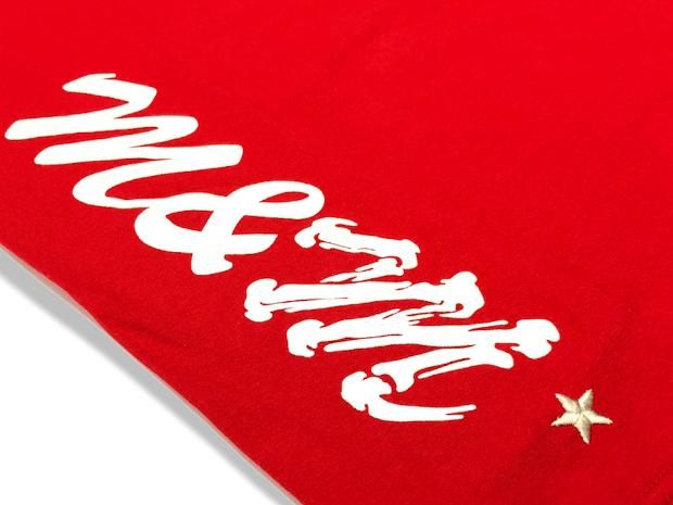 m&m × MASSES PRINT L/S T-SHIRT21A/W RED | 奈良市にある