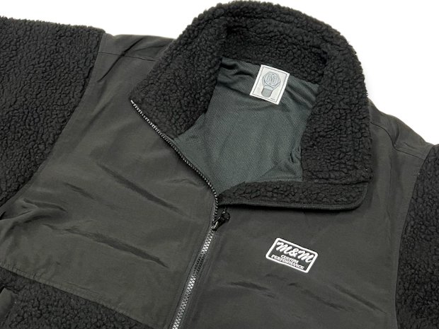 22FW M&M SHEEPBORE FLEECE STAND JACKET - ブルゾン