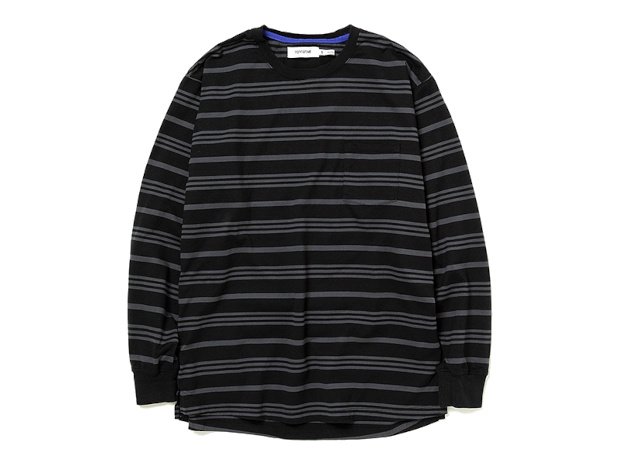 nonnative ノンネイティブ ボーダーポケット長袖カットソー - Tシャツ