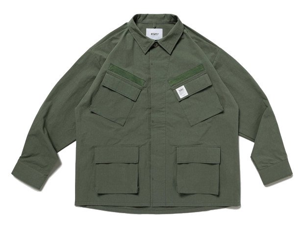 23SS WTAPS JUNGLE 02 LS NYCO RIPSTOP-hybridautomotive.com