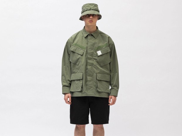 ヴィンテージ復刻 新品 23SS WTAPS JUNGLE 02 LS NYCO. RIPSTOP