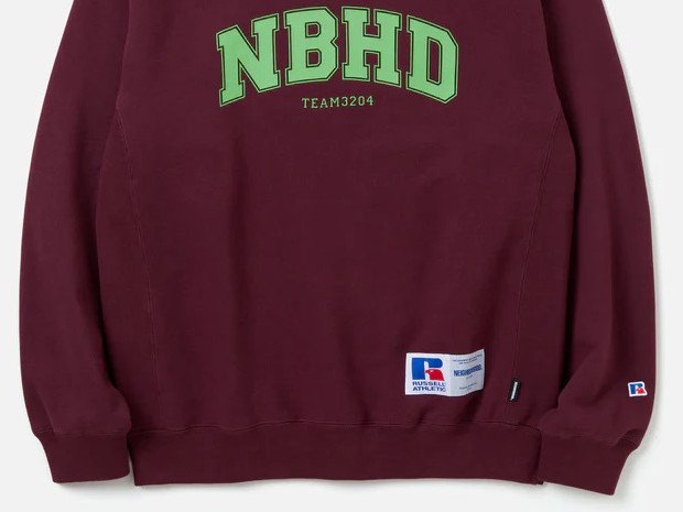 NEIGHBORHOOD NH X RUSSELL ATHLETIC . SWEATSHIRT LS 24SS｜奈良市に ...