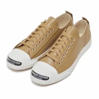 UNDERCOVER TOE LOGO LEATHER SNEAKERS -WOMENS-