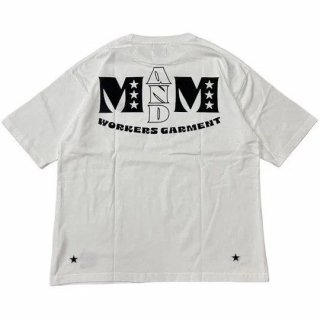 <img class='new_mark_img1' src='https://img.shop-pro.jp/img/new/icons5.gif' style='border:none;display:inline;margin:0px;padding:0px;width:auto;' />m&m PRINT BIG SILHOUETTE S/S T-SHIRT