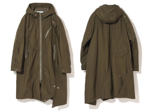 UNDERCOVER PRE Coウェザースパイラル切替モッズコート 24AW | 奈良市にあるセレクトショップHelden