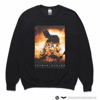 <img class='new_mark_img1' src='https://img.shop-pro.jp/img/new/icons5.gif' style='border:none;display:inline;margin:0px;padding:0px;width:auto;' />WACKOMARIA THE DARK KNIGHT TRILOGY / CREW NECK SWEAT SHIRT (TYPE-1)