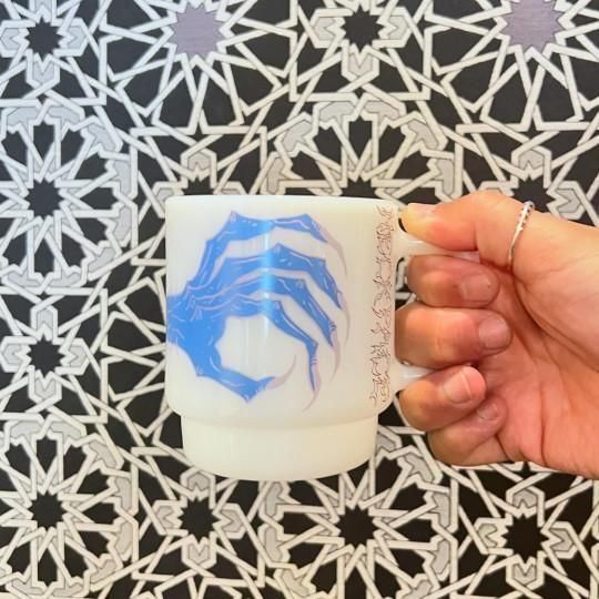 【希少、未使用】WACKO MARIA MILK GLASS MUG ホワイト MILK GLASS MUG【2 Colors Available】｜WACKO MARIA｜MELTING