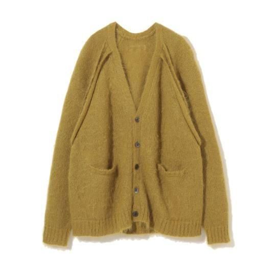 UNDERCOVER シームアウトラグランモヘアカーディガン 25AW